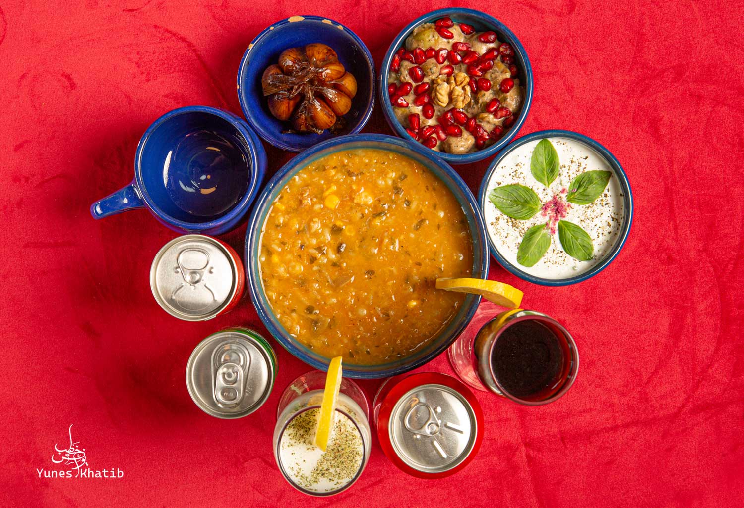 عکاسی از دسر و پیش غذاها