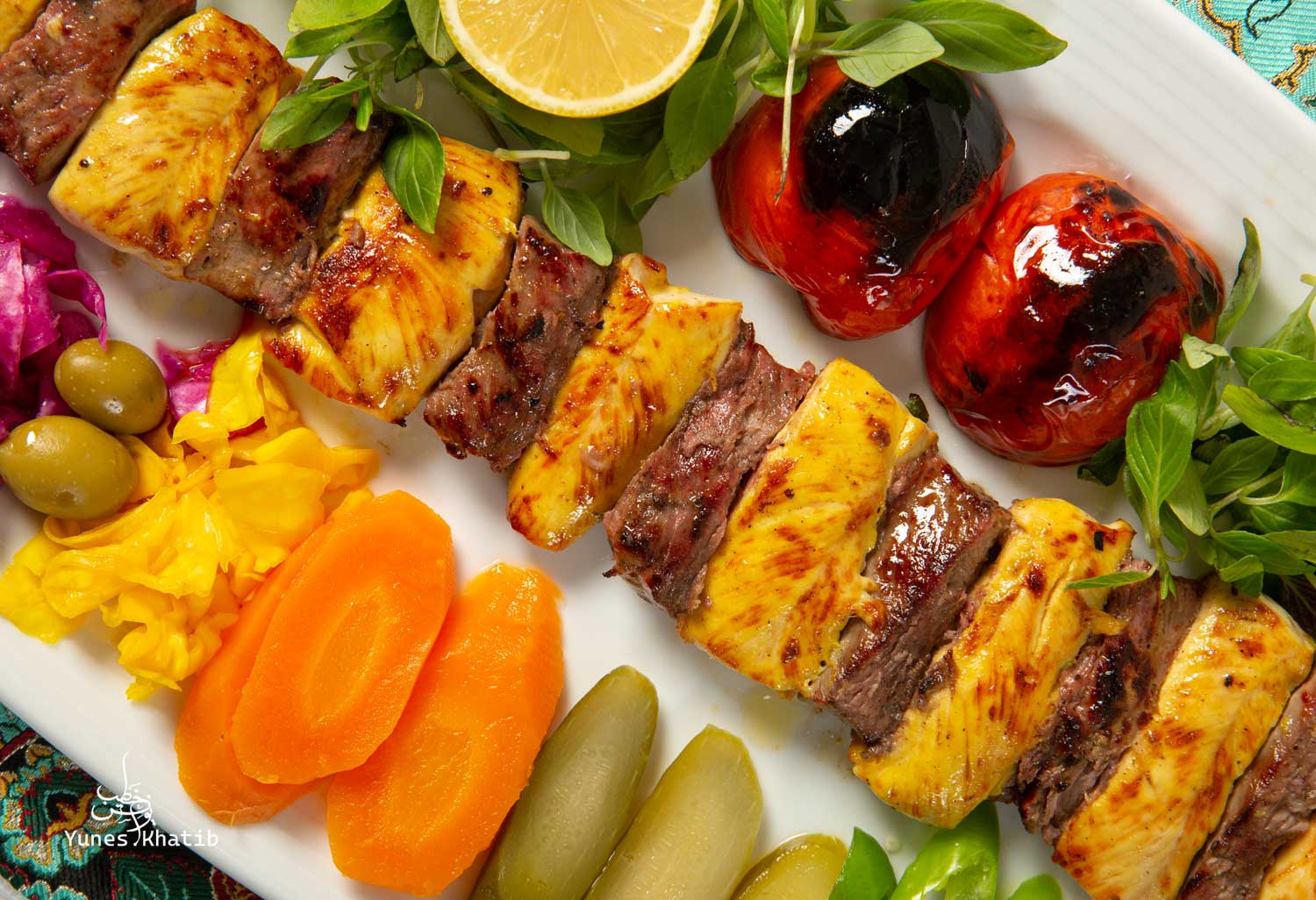 عکاسی کباب بختیاری