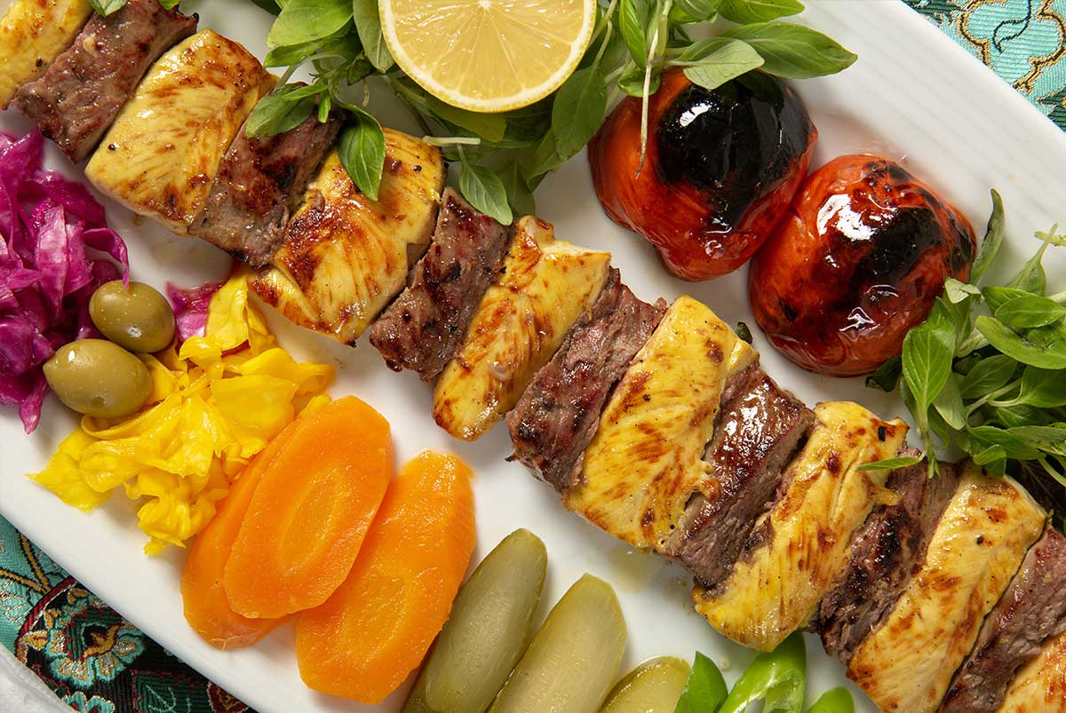 عکس کباب بختیاری